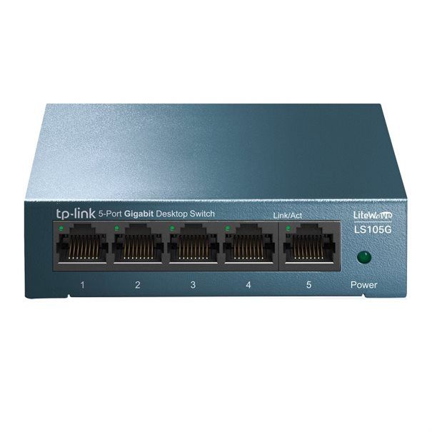 TP-LINK LS105G LiteWave 5-Port Gigabit Desktop Switch - Image 1