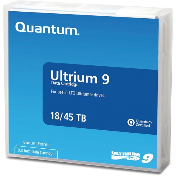 Cartridge Quantum LTO9 18/45TB pre-labeled random labels included - Image 1