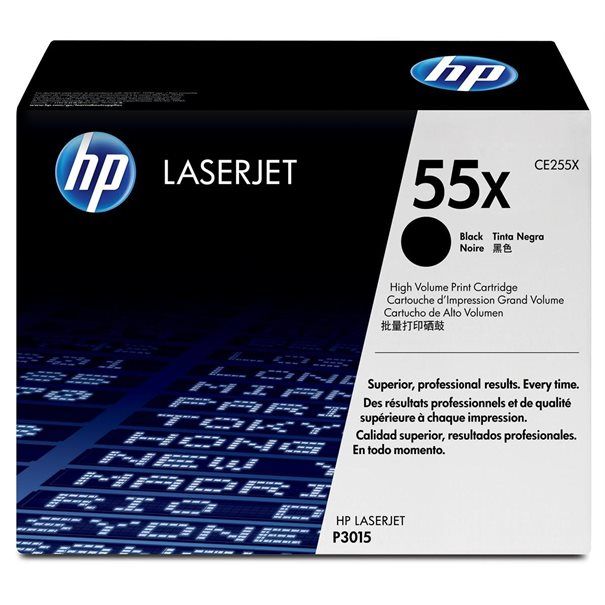 Toner HP 55X / CE255X Black - Image 1