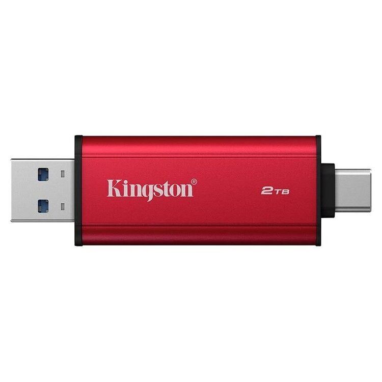 KINGSTON EXTERNAL DUAL PORTABLE SSD SPSD/2TB USB-C/A 3.2 Gen 2 2TB - Image 2