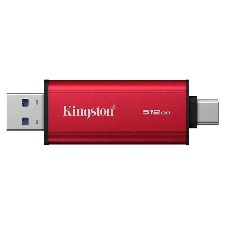 KINGSTON EXTERNAL DUAL PORTABLE SSD SPSD/512GB USB-C/A 3.2 Gen 2 512GB - Image 2