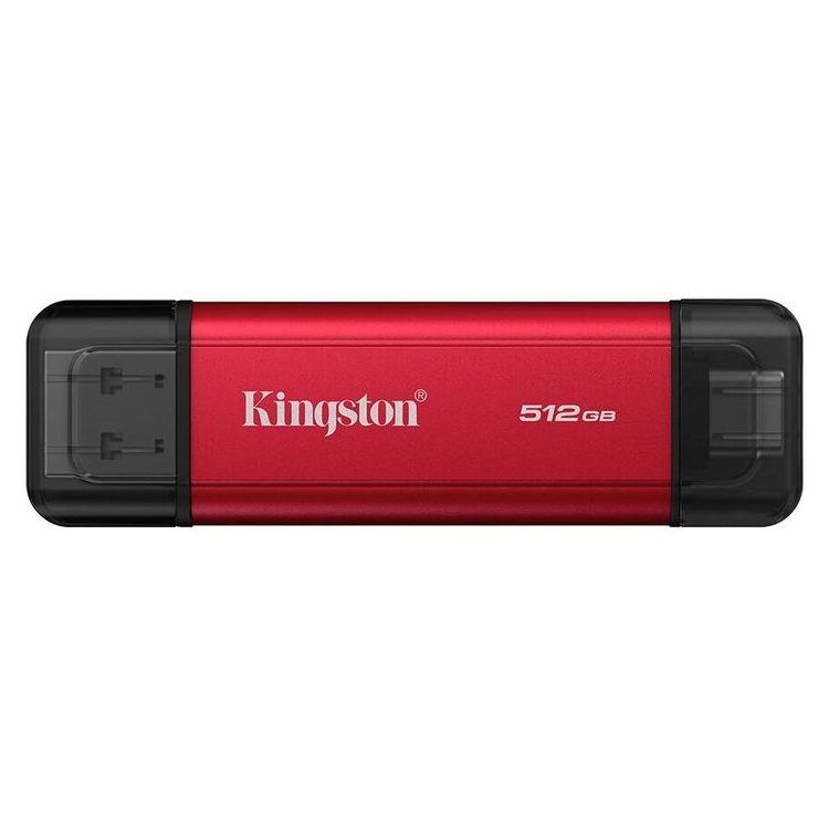 KINGSTON EXTERNAL DUAL PORTABLE SSD SPSD/512GB USB-C/A 3.2 Gen 2 512GB - Image 1