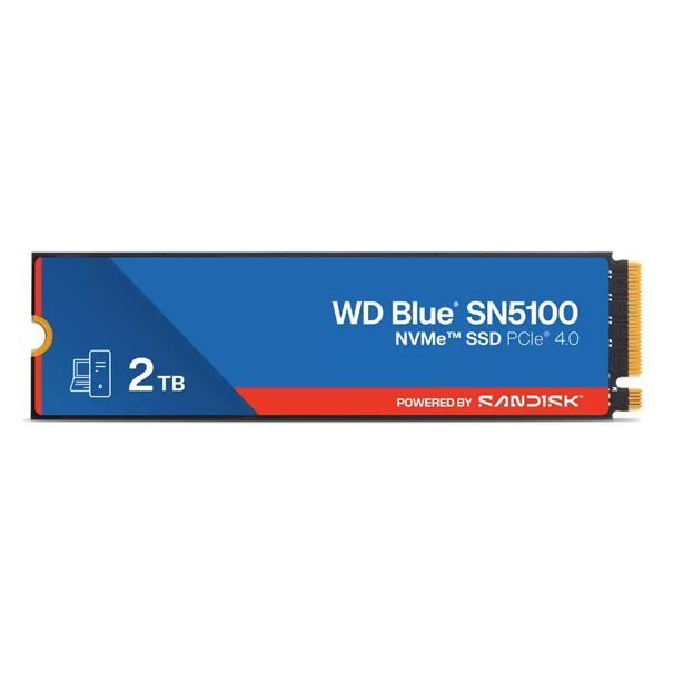 WD SSD M.2 (2280) 2TB Blue SN5100 PCIe 4.0/NVMe (Di) - Image 1
