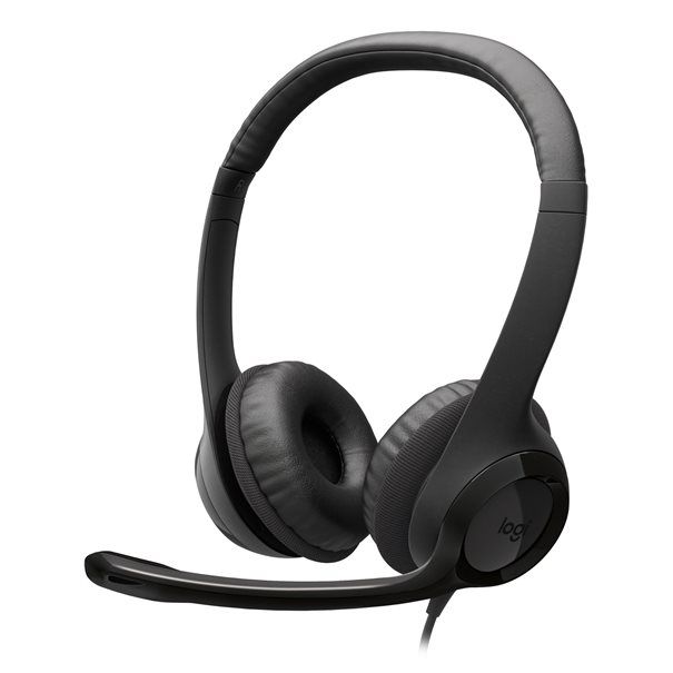 Logitech Headset H390 2.0 USB-C black - Image 6