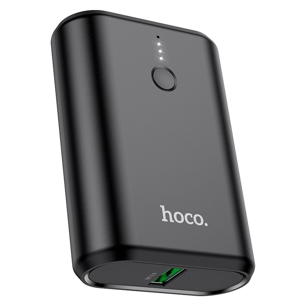 Powerbank Hoco 10000 mAh QC3.0 PD 20W Q3 black Powerbank Hoco 10000 mAh QC3.0 PD 20W Q3 black - Image 1