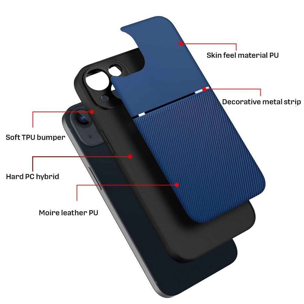 NOBLE case for IPHONE 15 blue - Image 2