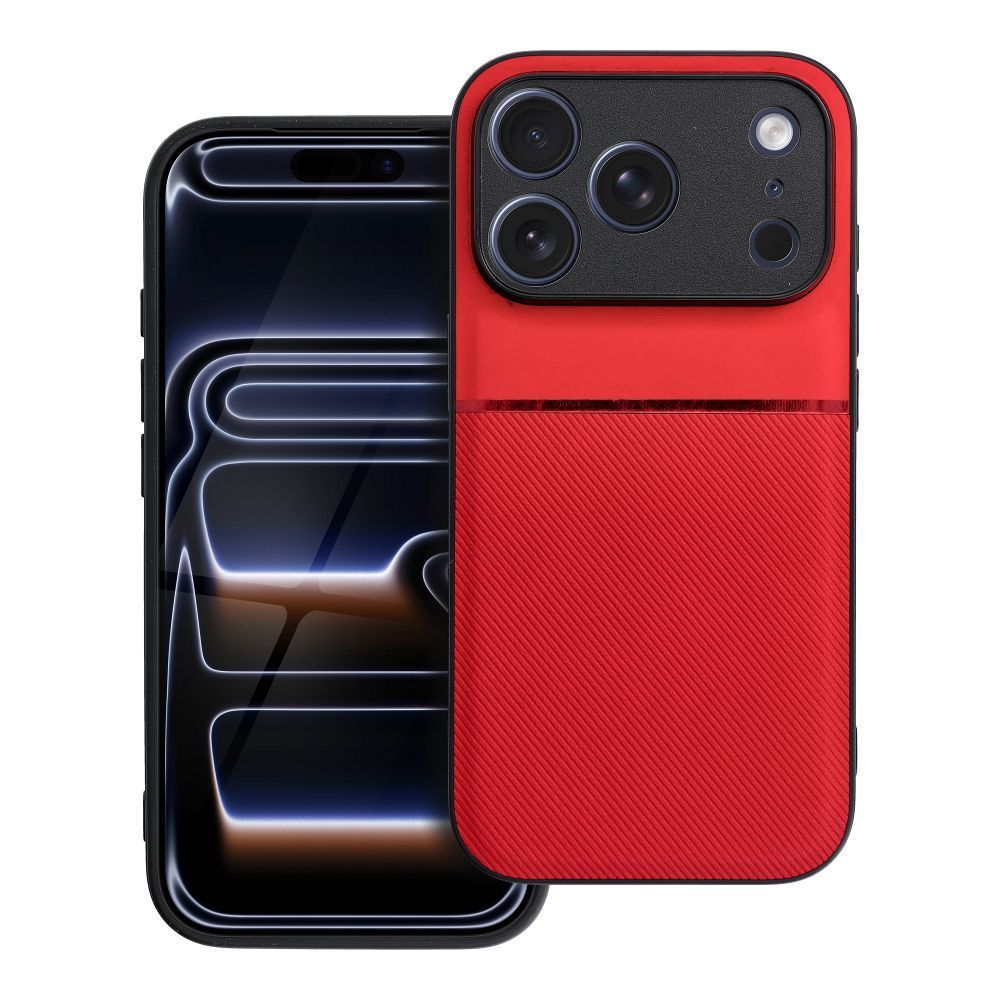 Case for iPhone 17 PRO Noble red NOBLE Case for IPHONE 17 Pro red - Image 1
