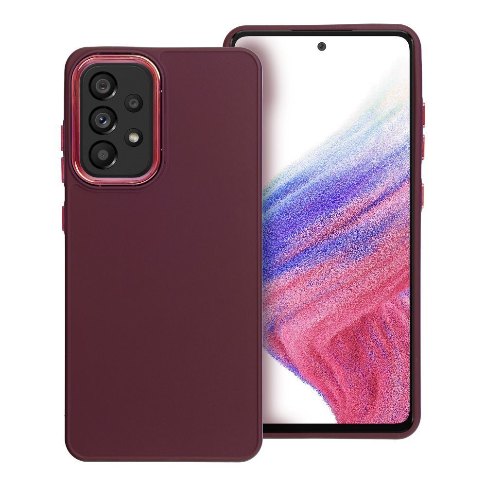 FRAME Case for SAMSUNG A52 5G / A52 LTE ( 4G ) / A52s 5G purple - Image 1