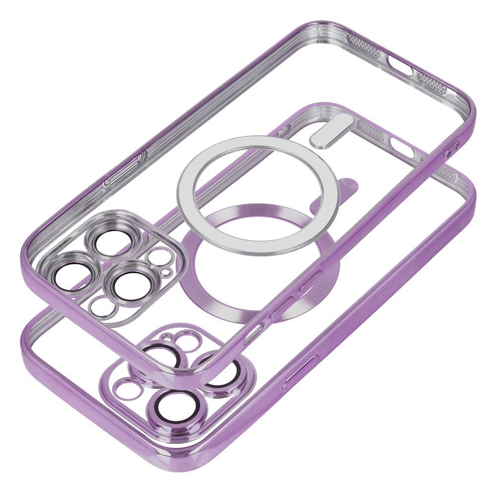 ELECTRO MAG COVER case compatible with MagSafe for IPHONE 14 Pro Max deep purple - Image 2