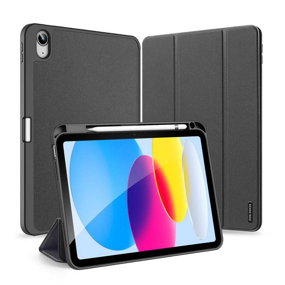 DUX DUCIS case DOMO foldable with pencil storage for iPad 10 (2022) black - Image 1