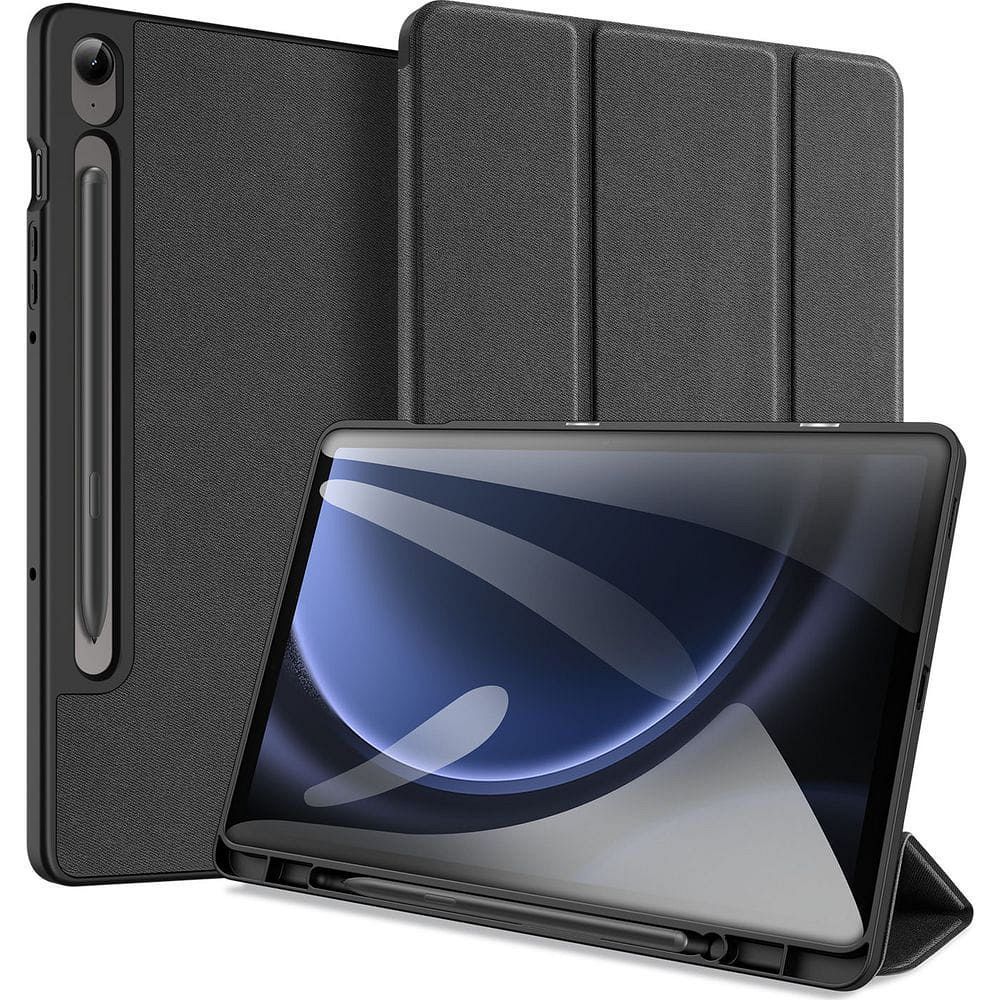 DUX DUCIS case DOMO foldable with pencil storage for SAMSUNG Tab S9 FE/S10 FE black - Image 1