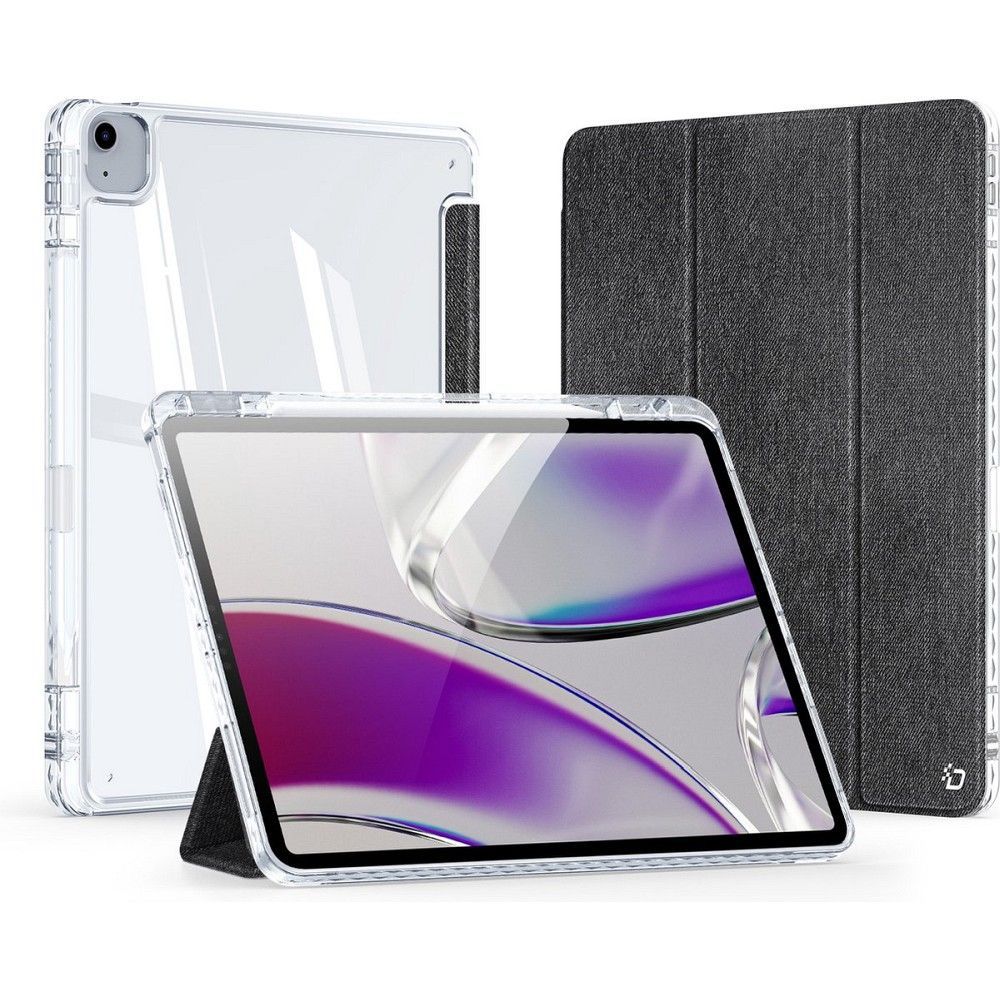 DUX DUCIS case UNID foldable with pencil storage for iPad Air 13 (2024) / Pad Pro 12.9 (2018/2020/2021/2022) black - Image 1