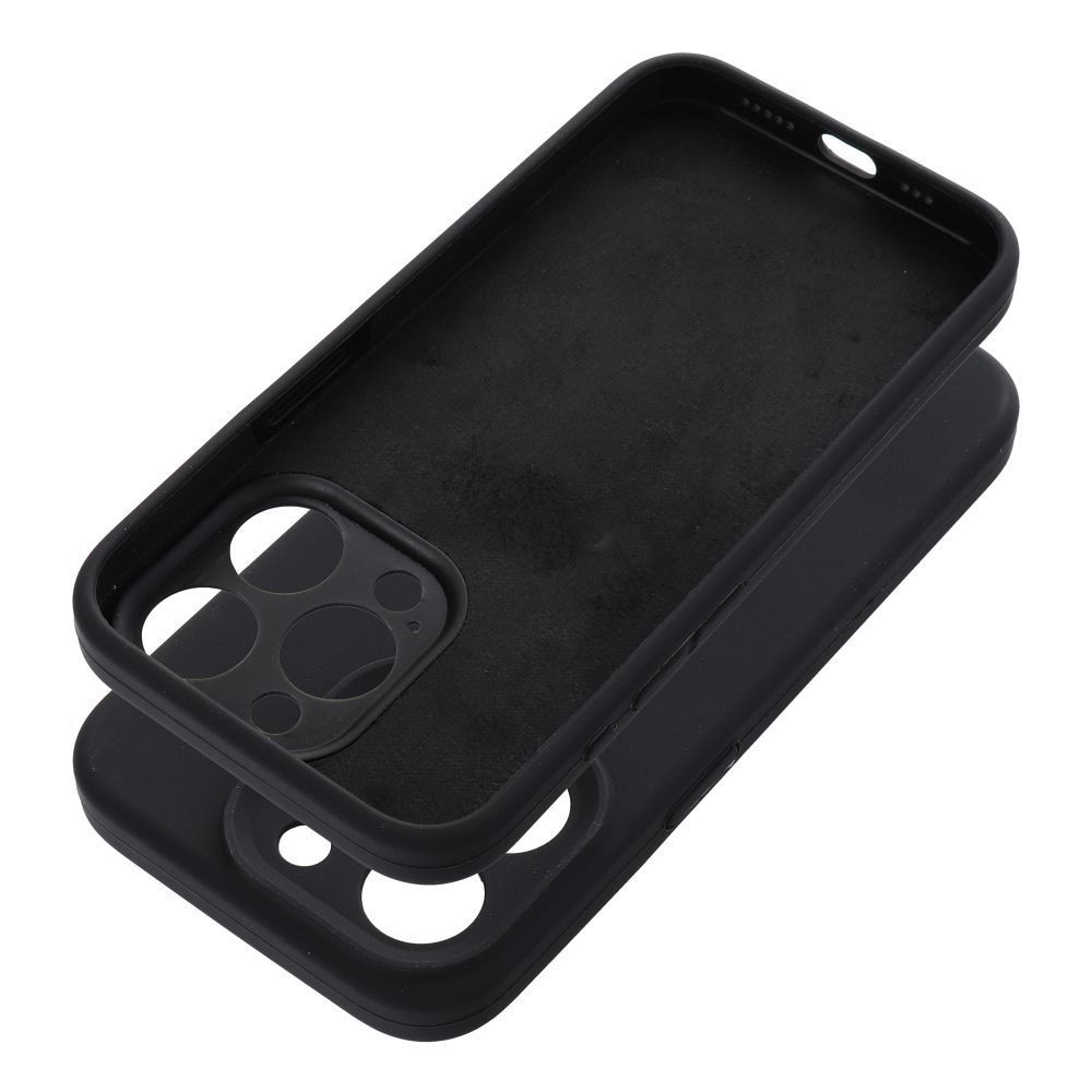 Case for iPhone 16 PRO Silicone 2mm black Case SILICONE 2mm for IPHONE 16 Pro black - Image 1