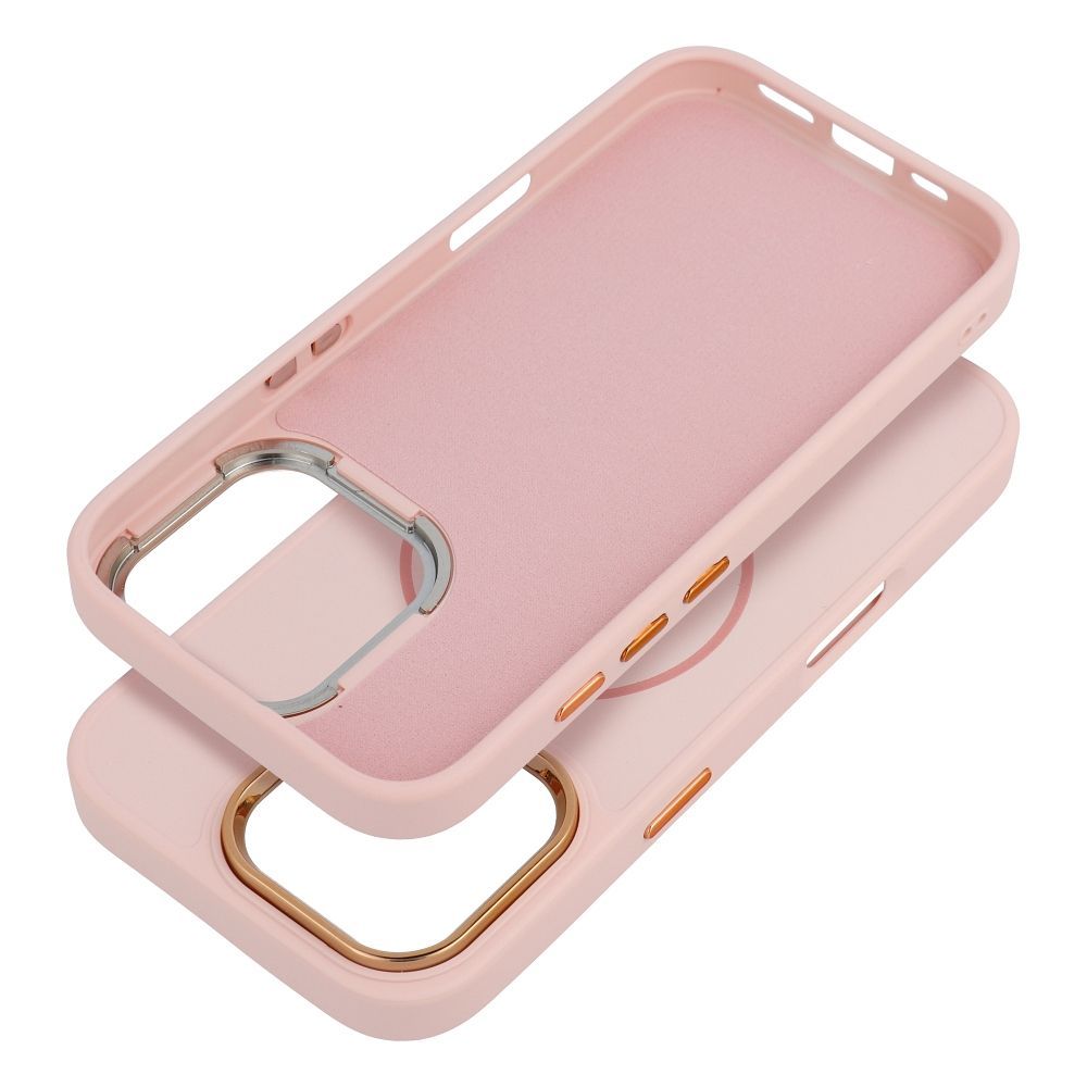 FRAME MAG COVER Case compatible with MagSafe for IPHONE 17 PRO powder pink - Image 2