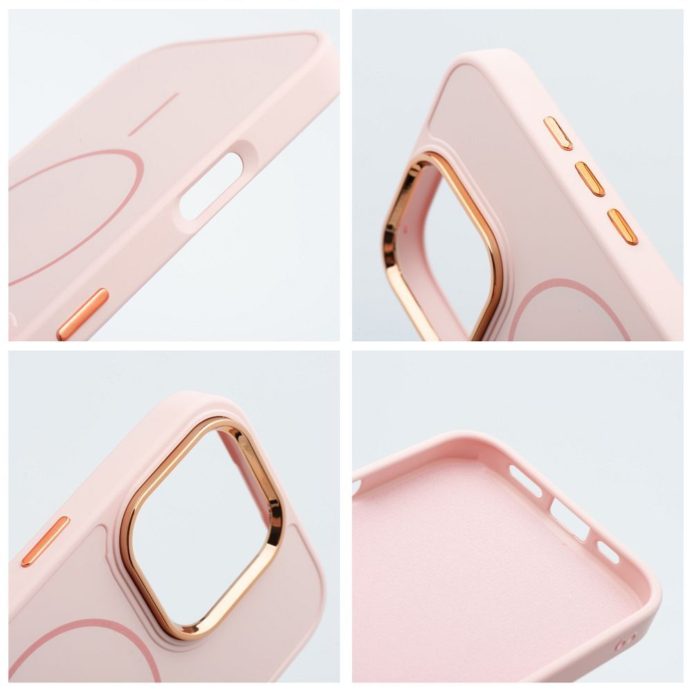 FRAME MAG COVER Case compatible with MagSafe for IPHONE 11 powder pink - Image 2