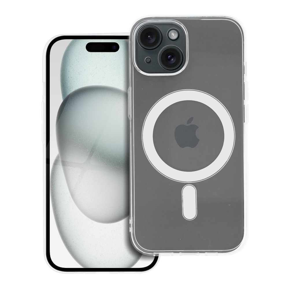 CLEAR Case 2 mm for IPHONE 15 compatible with MagSafe (camera protection) transparent - Image 1