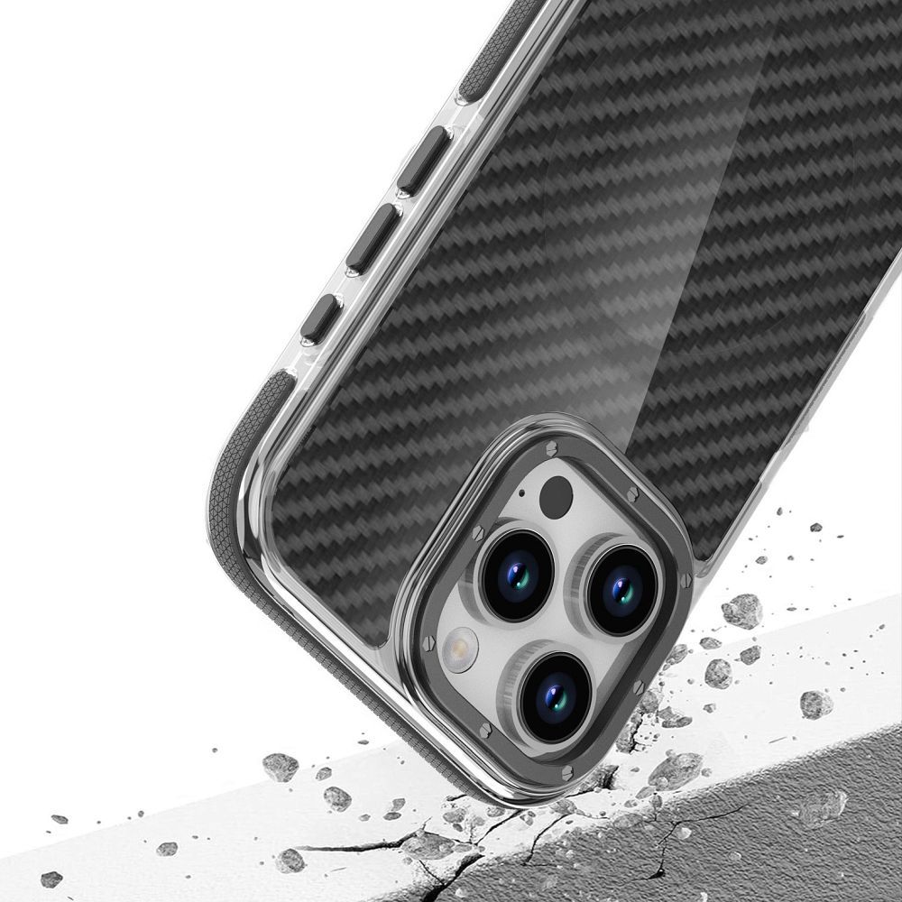 FIBER Case comapitble with MagSafe for SAMSUNG S25 ULTRA black - Image 2