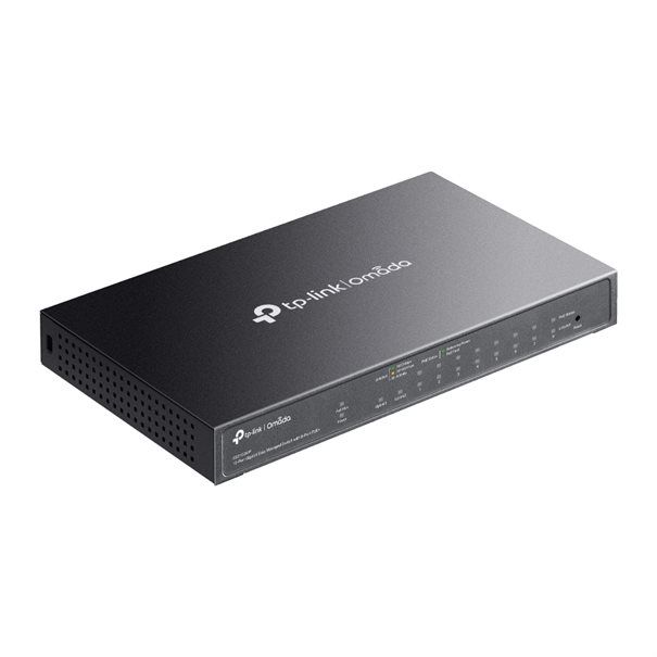TP-LINK Switch Omada ES210GMP 10xGBit 8xPoE+ Managed 123W Power Budget - Image 4