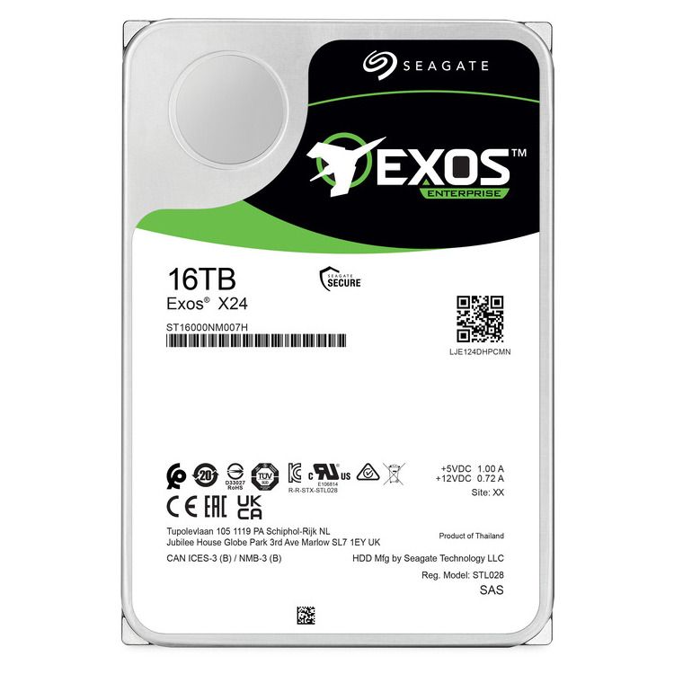 SEAGATE Exos X16 16TB ST16000NM002H, SATA III, 3.5'' - Image 1