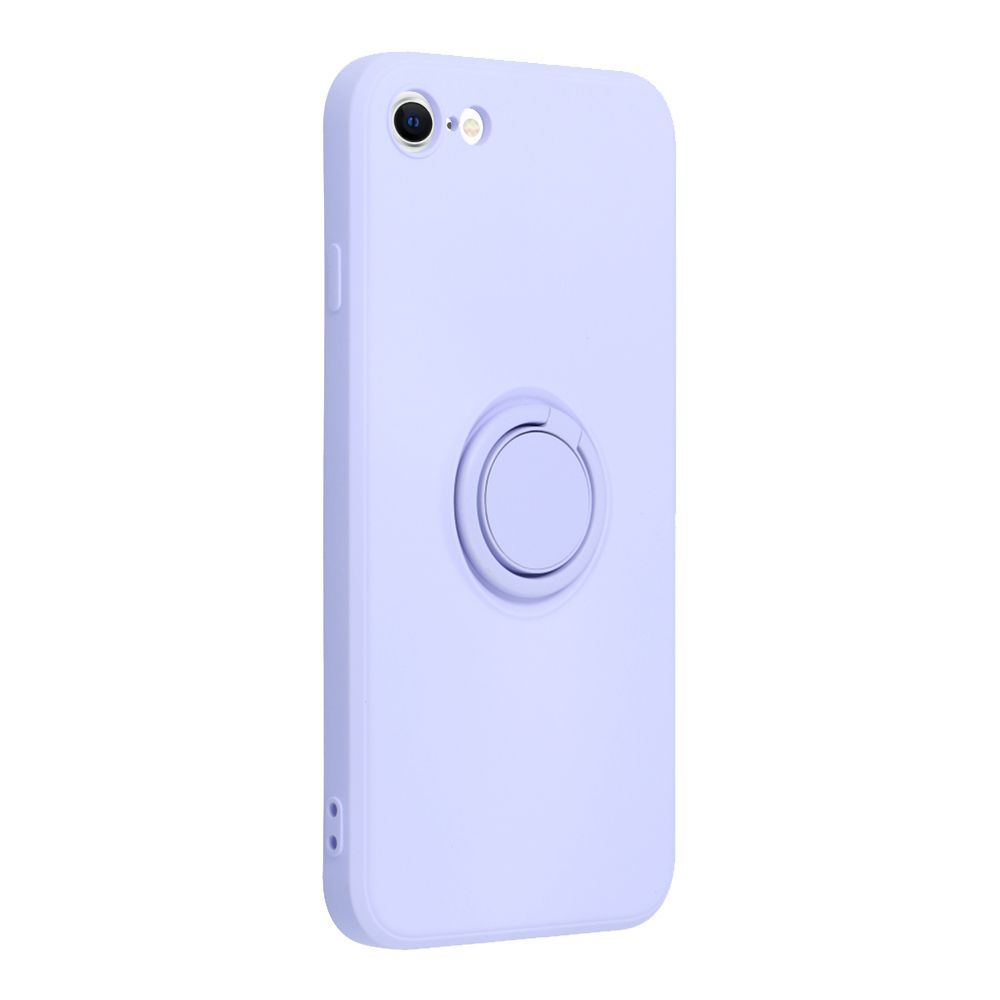Case for iPhone 7 / 8 / SE 2020 / SE 2022 Silicone Ring purple SILICONE RING case for IPHONE 7 / 8 / SE 2020 / SE 2022 violet - Image 1