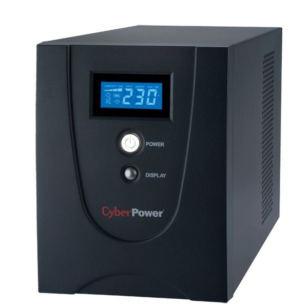 CYBERPOWER UPS VALUE2200EILCD Line Interactive LCD 2200VA - Image 1