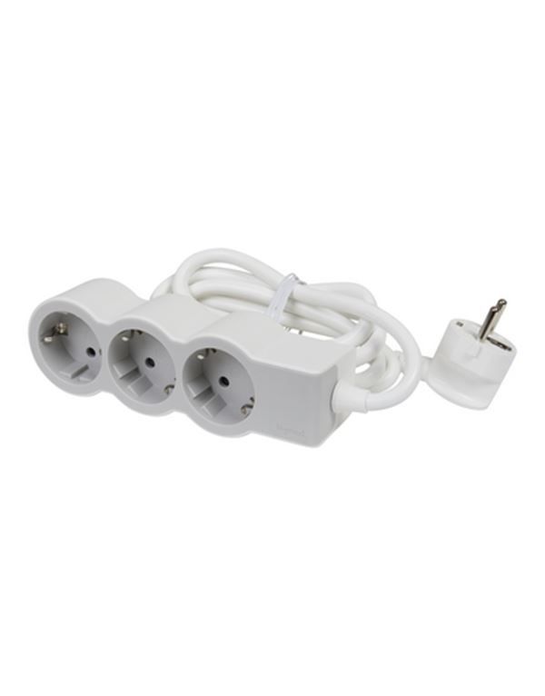 Legrand SurgeArrest 3 Outlets 5m Cable  White/Grey - Image 1