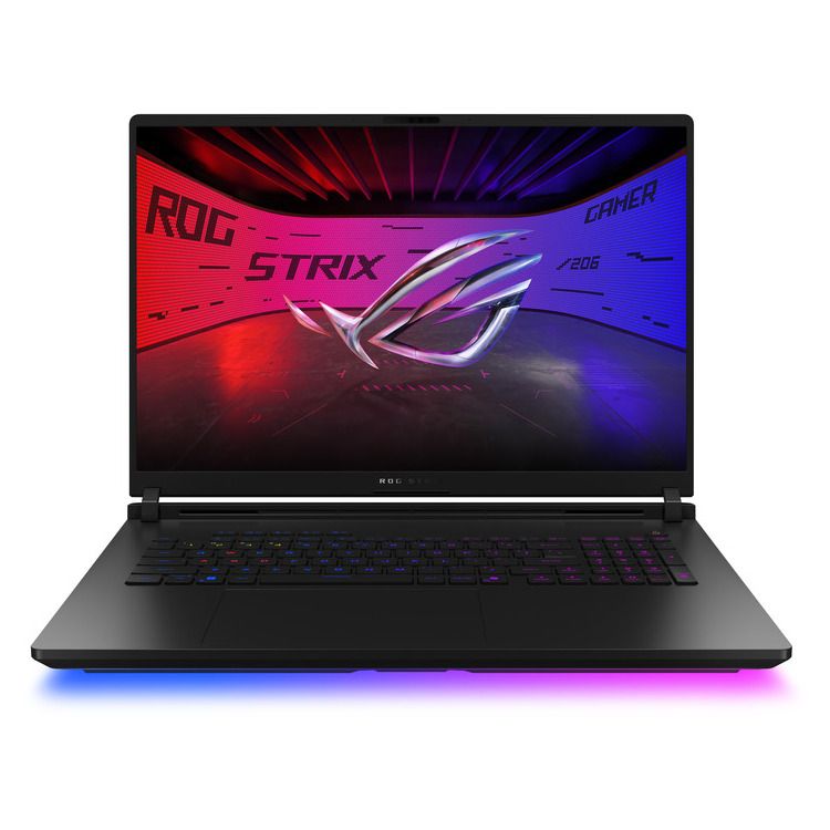 ASUS Laptop ROG Strix SCAR 18 G835LX-SA123X 18'' 2560 x 1600 Mini Led 240Hz U9-275HX/64GB/2x2TB SSD NVMe PCIe 4.0/NVidia GeForce RTX 5090 24GB/Win 11 Pro/2Y/Off Black/With ROG backpack - Image 1