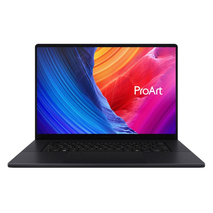 ASUS Laptop ProArt P16 OLED H7606WP-OLED-SC116X 16'' 4K (3840 x 2400) Touch Ryzen AI 9 HX 370/64GB/2*2TB SSD NVMe PCIe 4.0/NVidia GeForce RTX 5070 8GB/Win 11 Pro/2Y/Nano Black - Image 1