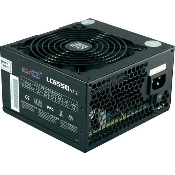 Netzteil ATX LC-Power 550W/120mm 80+ Bronze 4+4-pin 12V, 6+2-pin PCIe - Image 1