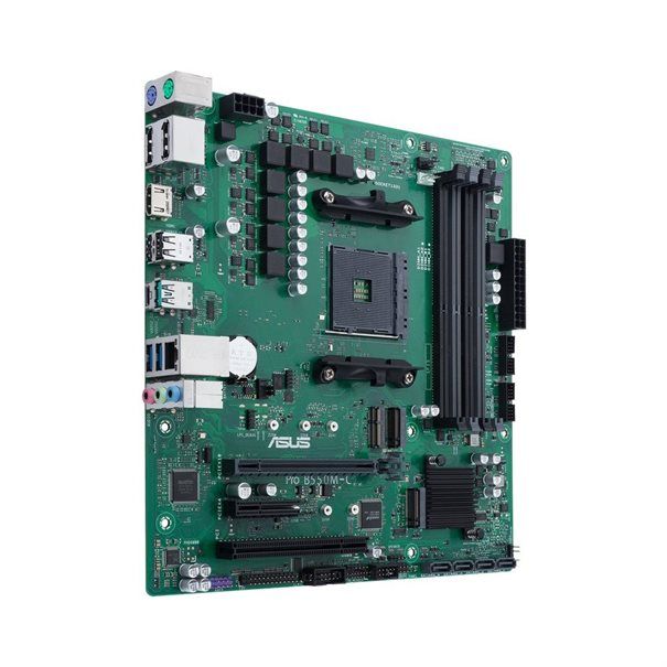 ASUS PRO B550M-C/CSM AM4 B550/2x DP-HDMI/2x M.2/24-7/µATX Business MB with enhanced security & eliability - Image 2