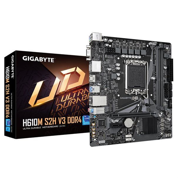 GIGA H610M S2H V3 DDR4 S1700/DDR4/µATX - Image 1