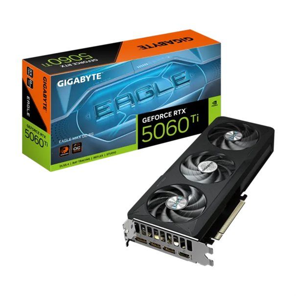 GIGA VGA 8GB RTX5060TI EAGLE-OC 8G 3xDP/HDMI GeForce RTX 5060 Ti EAGLE MAX OC 8G - Image 1