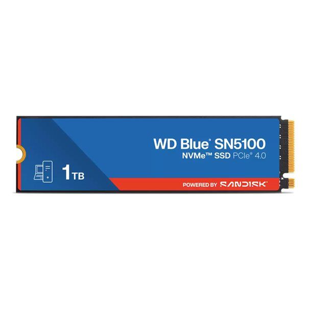 WD SSD M.2 (2280) 1TB Blue SN5100 PCIe 4.0/NVMe (Di) - Image 1
