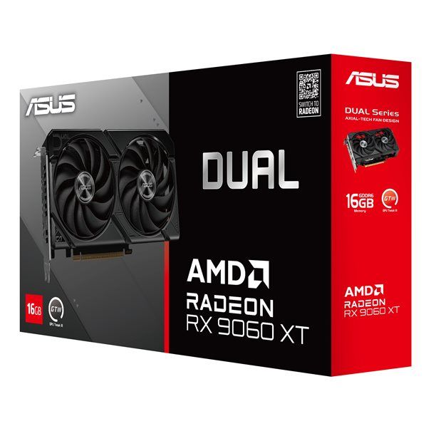 ASUS VGA 16GB RX9060XT Dual 2xDP/HDMI DUAL-RX9060XT-16G - Image 11