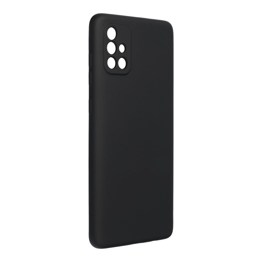 SILICONE case for SAMSUNG A71 black - Image 2