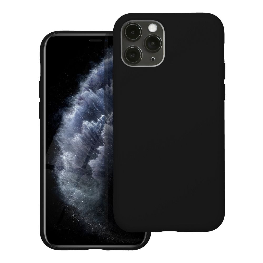 SILICONE case for IPHONE 11 Pro black SILICONE case for IPHONE 11 Pro black - Image 1