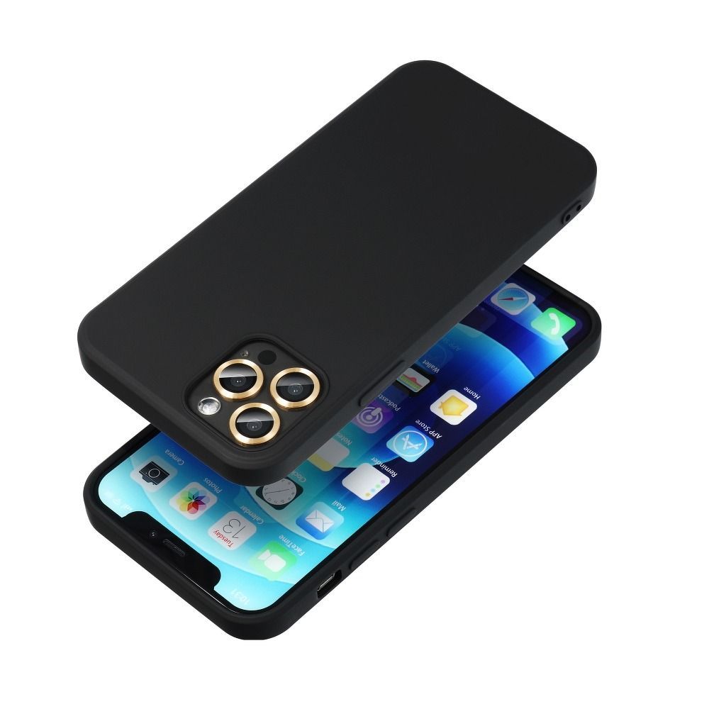 SILICONE case for IPHONE 11 Pro Max black - Image 1