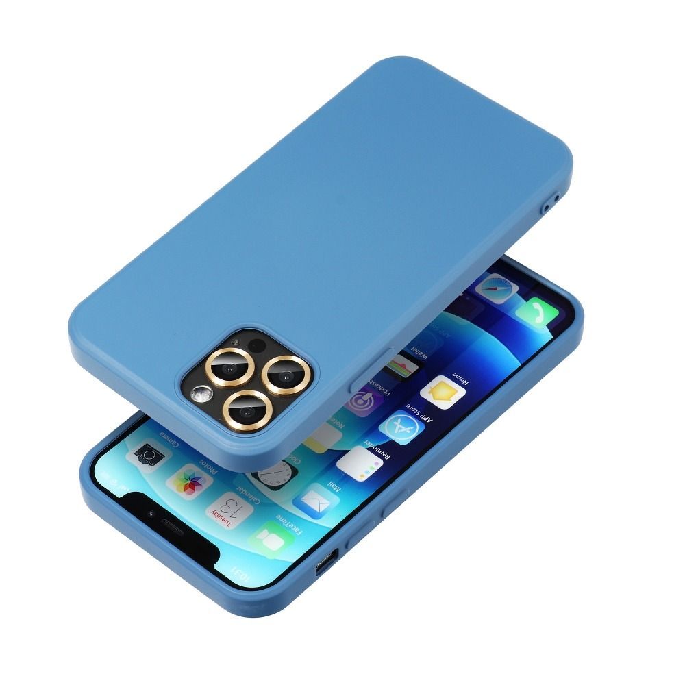 SILICONE case for IPHONE 11 blue - Image 1