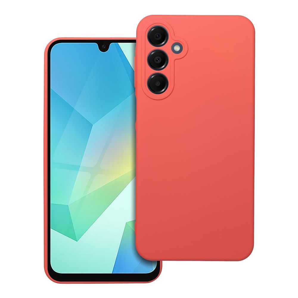 SILICONE case for SAMSUNG A16 5G / A16 4G peach - Image 1