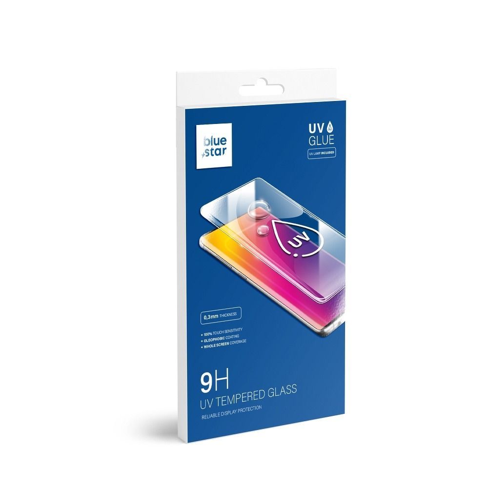 Tempered glass to Samsung Galaxy Note 10 PLUS Blue Star UV 3D - Image 1