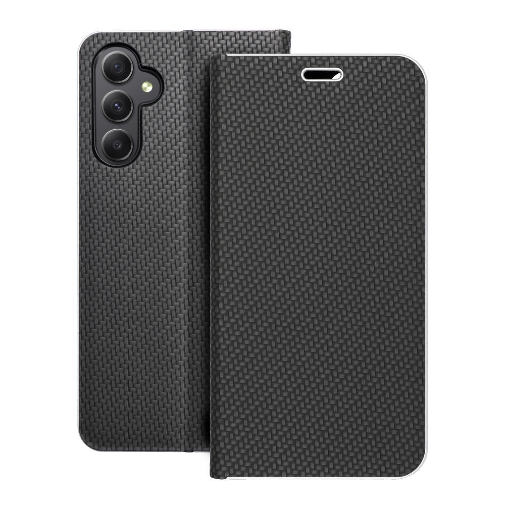 LUNA Book Carbon for SAMSUNG A34 5G black - Image 1
