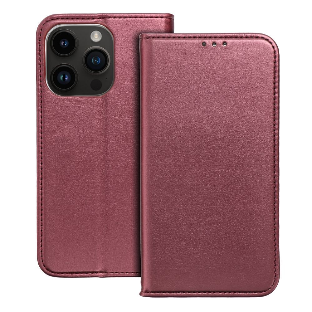 SMART MAGNETO Book case for IPHONE 17 Pro Max burgundy - Image 2