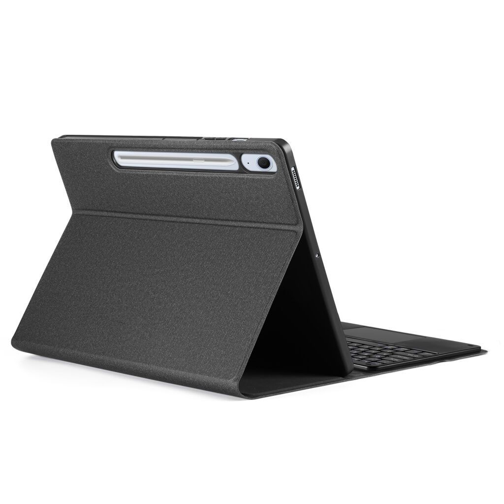 DUX DUCIS case TK foldable with Wireless Keyboard for SAMSUNG Tab S10 FE Plus black - Image 1