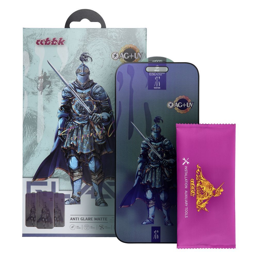 OG 6D Shuijia Glass - for Iphone 16 Pro Max black - Image 2