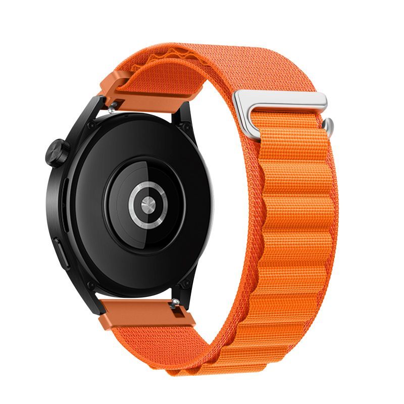 Strap to Samsung Galaxy Watch Forcell F-Design FS05 polyester fiber buckle 22 mm orange - Image 1