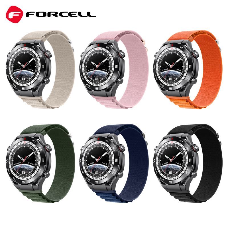 Strap to Samsung Galaxy Watch Forcell F-Design FS05 polyester fiber buckle 20 mm stellar - Image 2