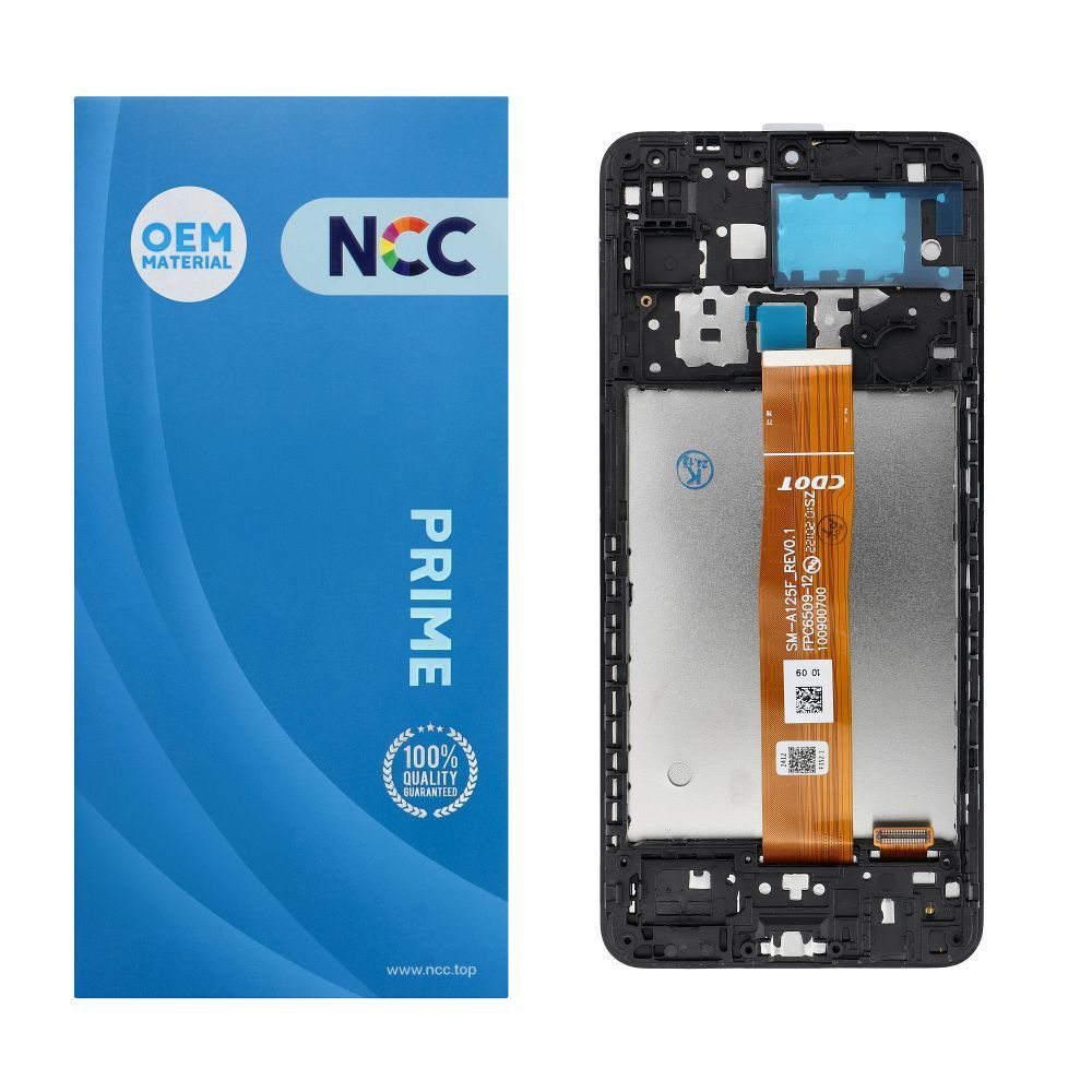 NCC LCD Display for SAMSUNG 12S A127 F/U/M OEM with frame - Image 1