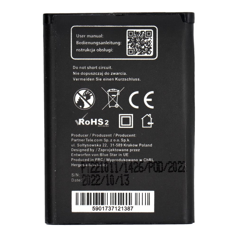 Battery for Sony Ericsson K750i / W800 / W550i / Z300 1000 mAh Blue Star Premium - Image 2