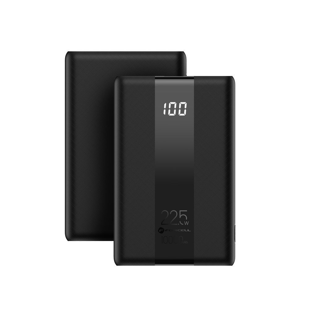 Powerbank Forcell F-Energy Energo P10K2 QC3.0 PD 3A 22,5W 10000 mAh black - Image 2