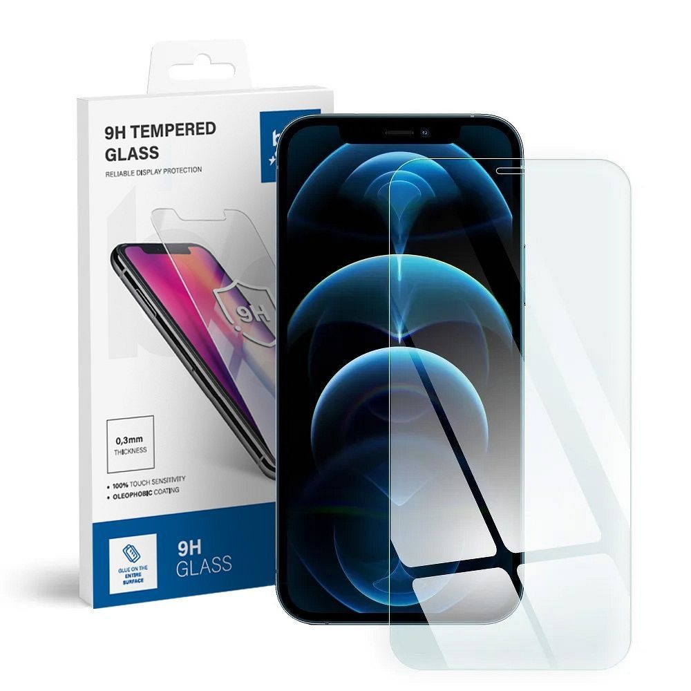 Tempered glass to iPhone 12 PRO MAX Blue Star - Image 1